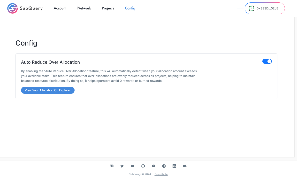 Enabling Node Operator Auto Reduce Allocation