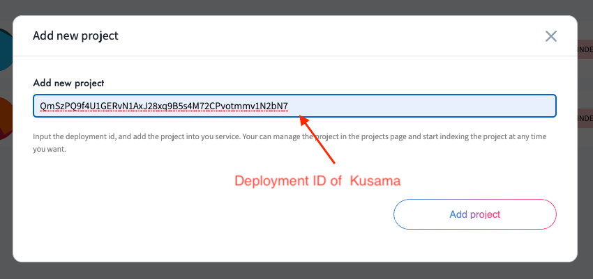 Deploy ID Kusama